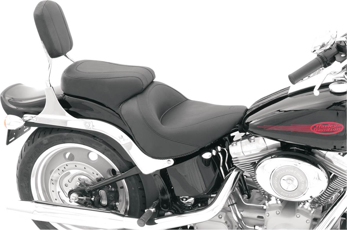 Mustang Vinyl Vintage 2-Up Motorcycle Seat 2006-2017 Harley Softail