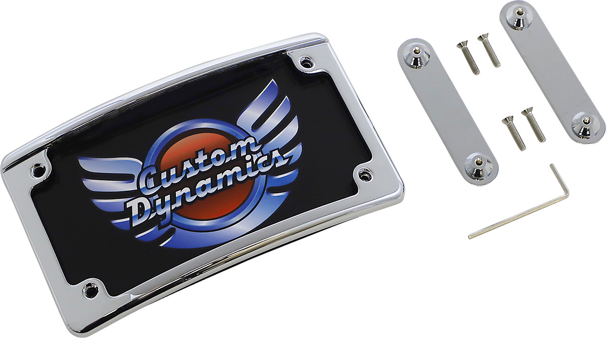 CUSTOM DYNAMICS Radius LED License Plate Frame for CVO™