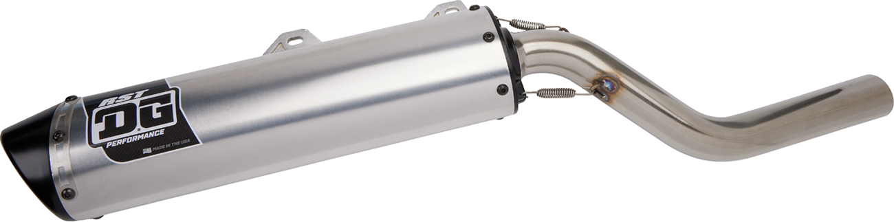 DG Performance RST Slip-On Exhaust Kawasaki KLR 650 1987-2018