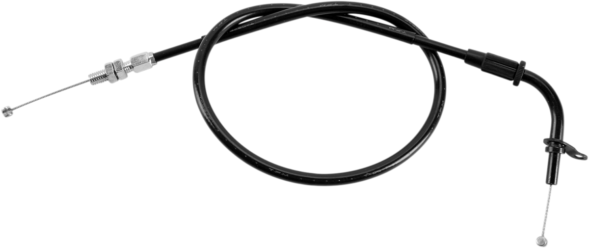 Black Vinyl Throttle Cable