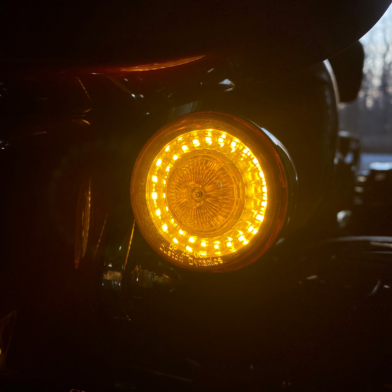 CUSTOM DYNAMICS ProBEAM® Front Halo Turn Signals