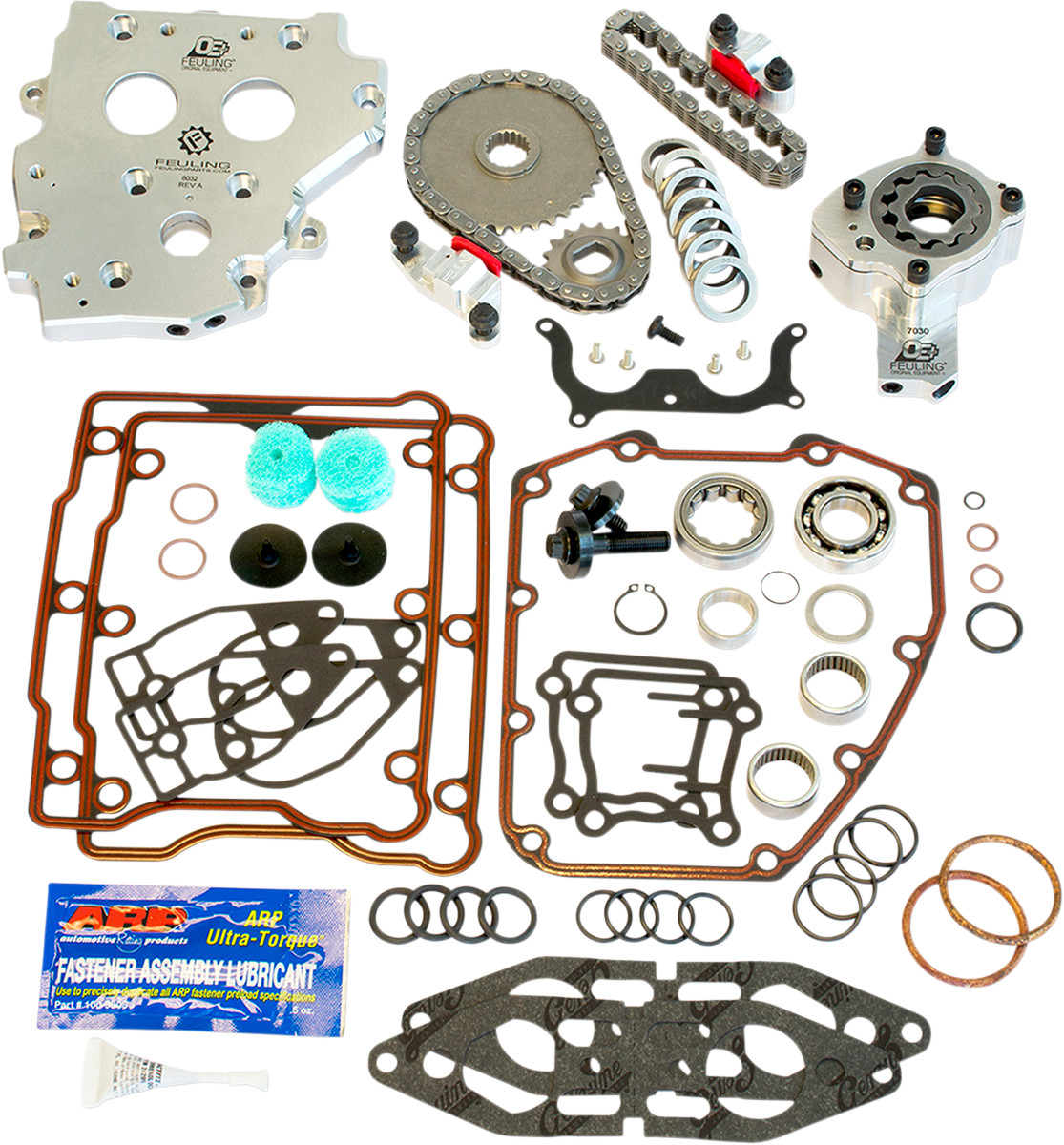 Feuling OE+ Hydraulic Cam Chain Tensioner Conversion Kit For Harley 2001-2006