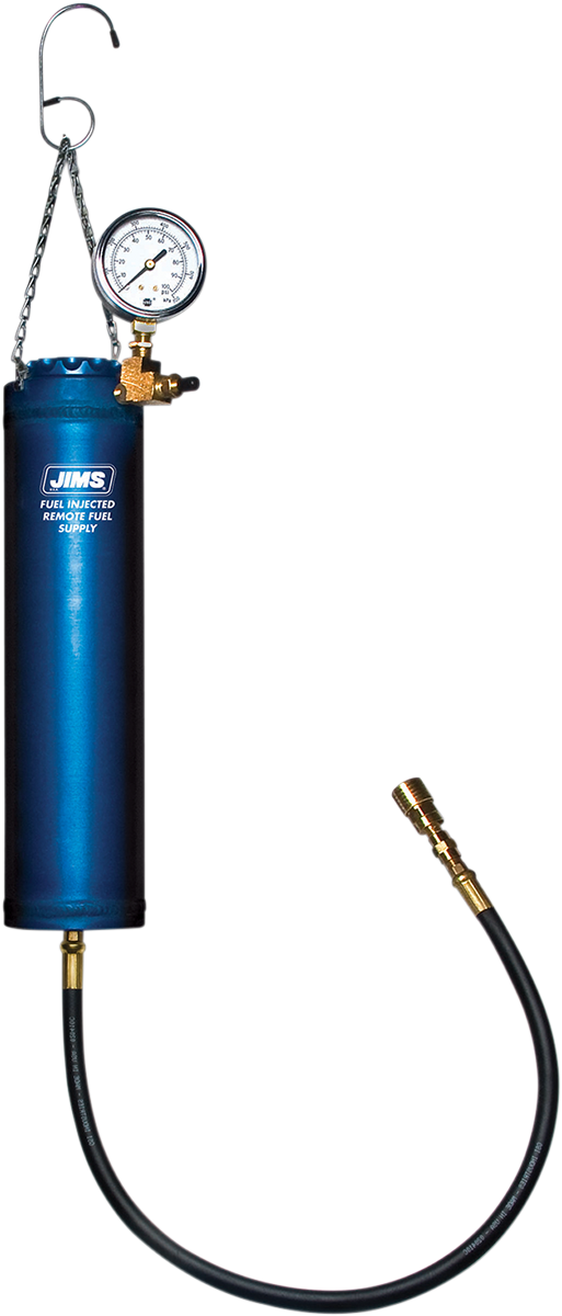 JIMS Remote Fuel Supply Tank For Fuel-injected Motorcycles