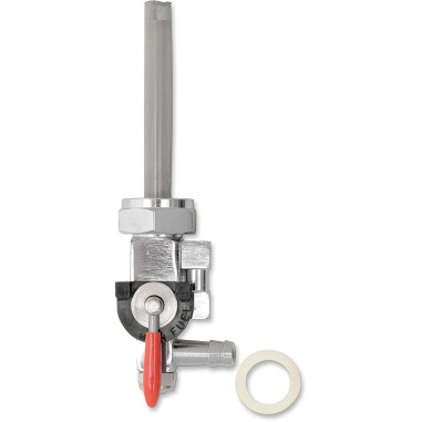 HIGH-FLOW FUEL VALVE WITH SWIVEL SPIGOT