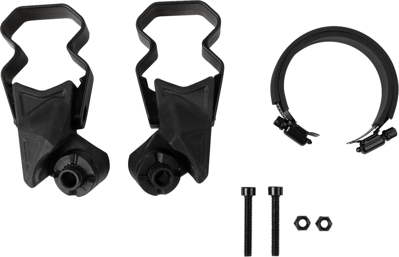 Moose offroad Mirror Adapter - Side View - Black - Pair - Universal