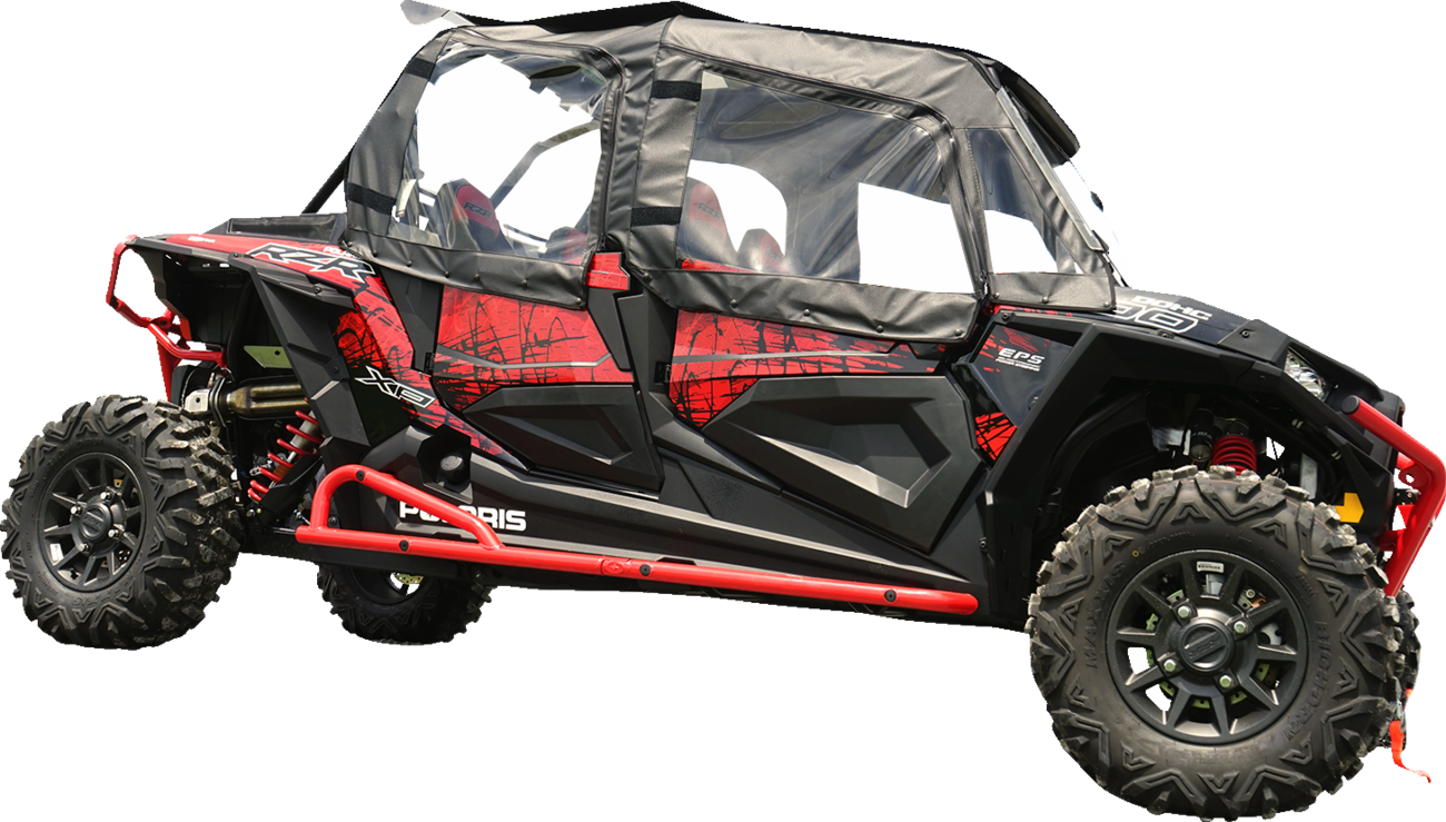 Seizmik Soft Doors With Middle / Rear Windows Polaris RZR 4 XP 2014-2018