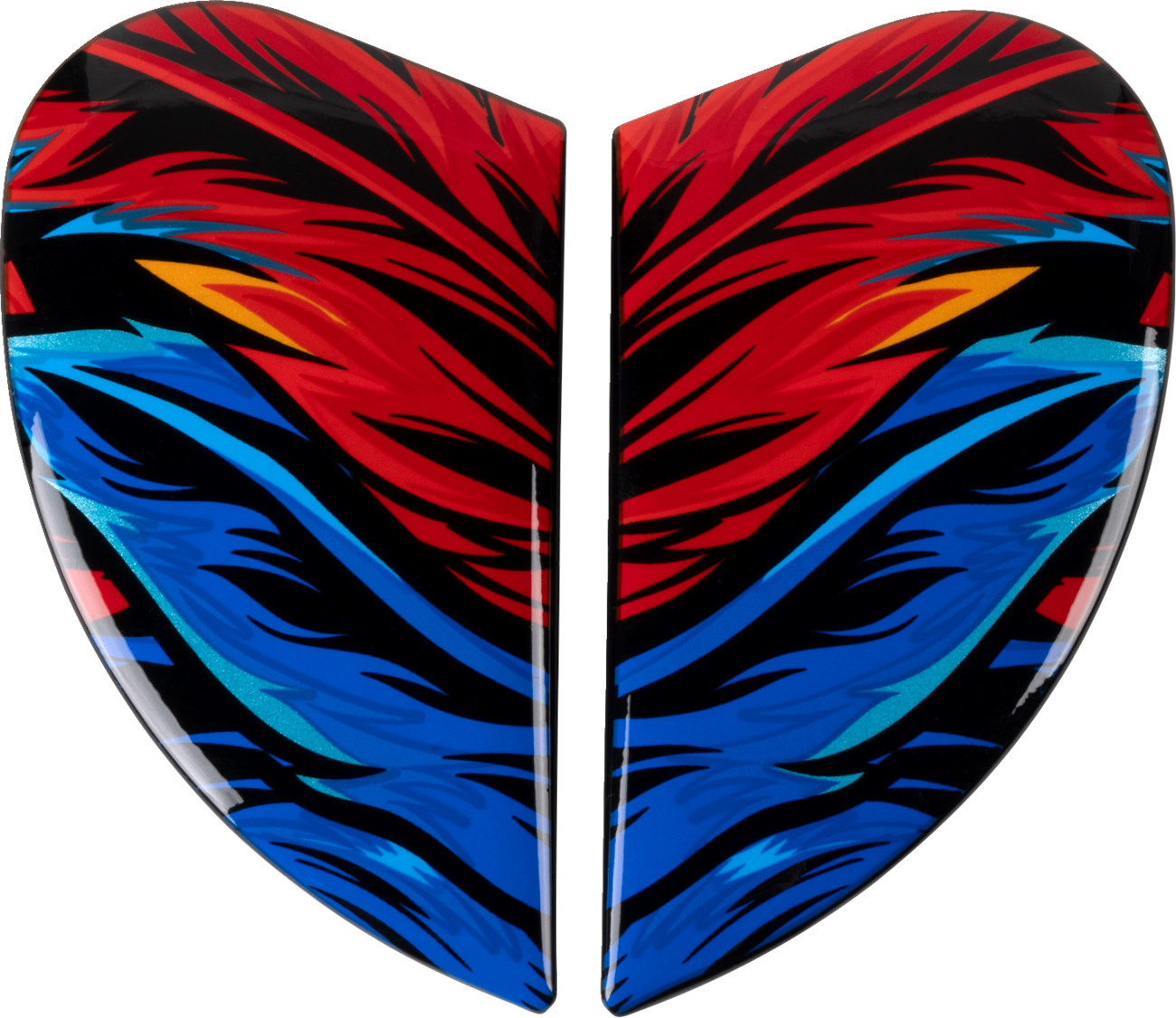 ICON Airform™ Helmet Side Plates — Fever Dream