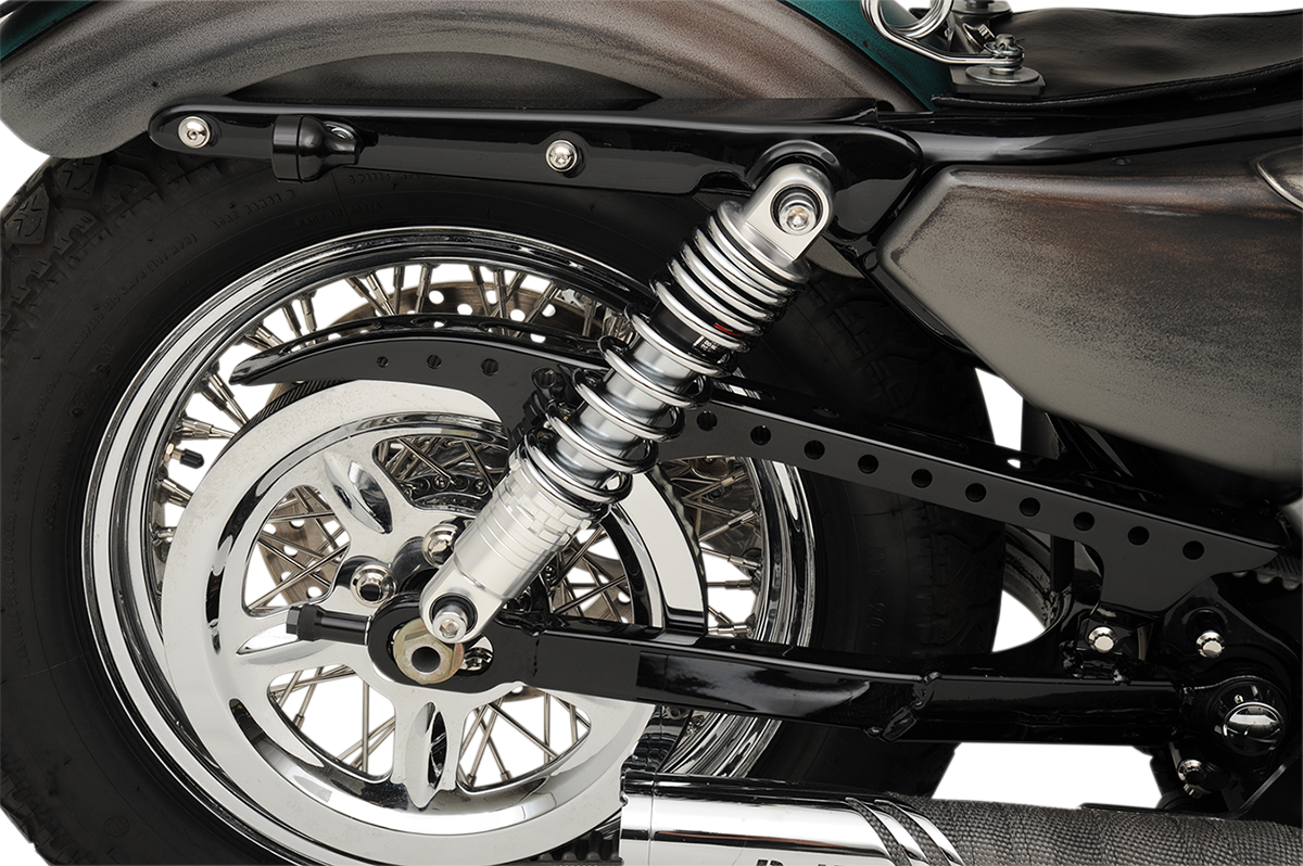 Drag specialties shocks Premium Ride-Height Adjustable Shocks - Chrome - Standard - 12" Harley Davidson