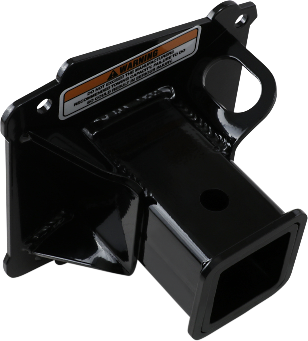 Moose Utility Black Rear 2" Receiver Hitch for 14-17 Polaris RZR 1000 XP 925 4x4