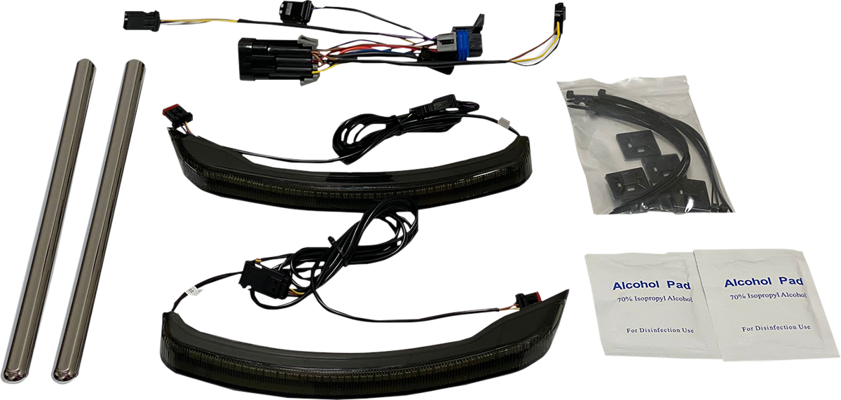 Custom Dynamics Dual Intensity Low Profile Saddlebag Lights For Indian Touring 2015-2025