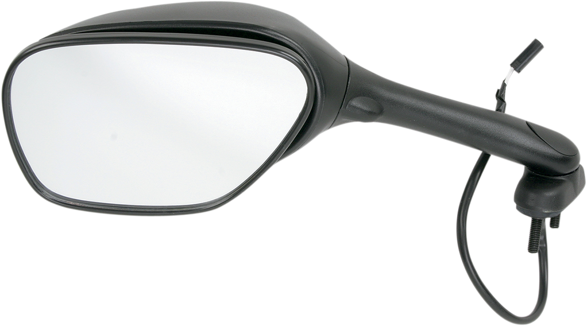 Emgo Mirror - Side View - Cate Eye - Black - Left 2006-2009 Suzuki GSX-R600 / 2006-2009 Suzuki GSX-R750 / 2005-2008 Suzuki GSX-R1000