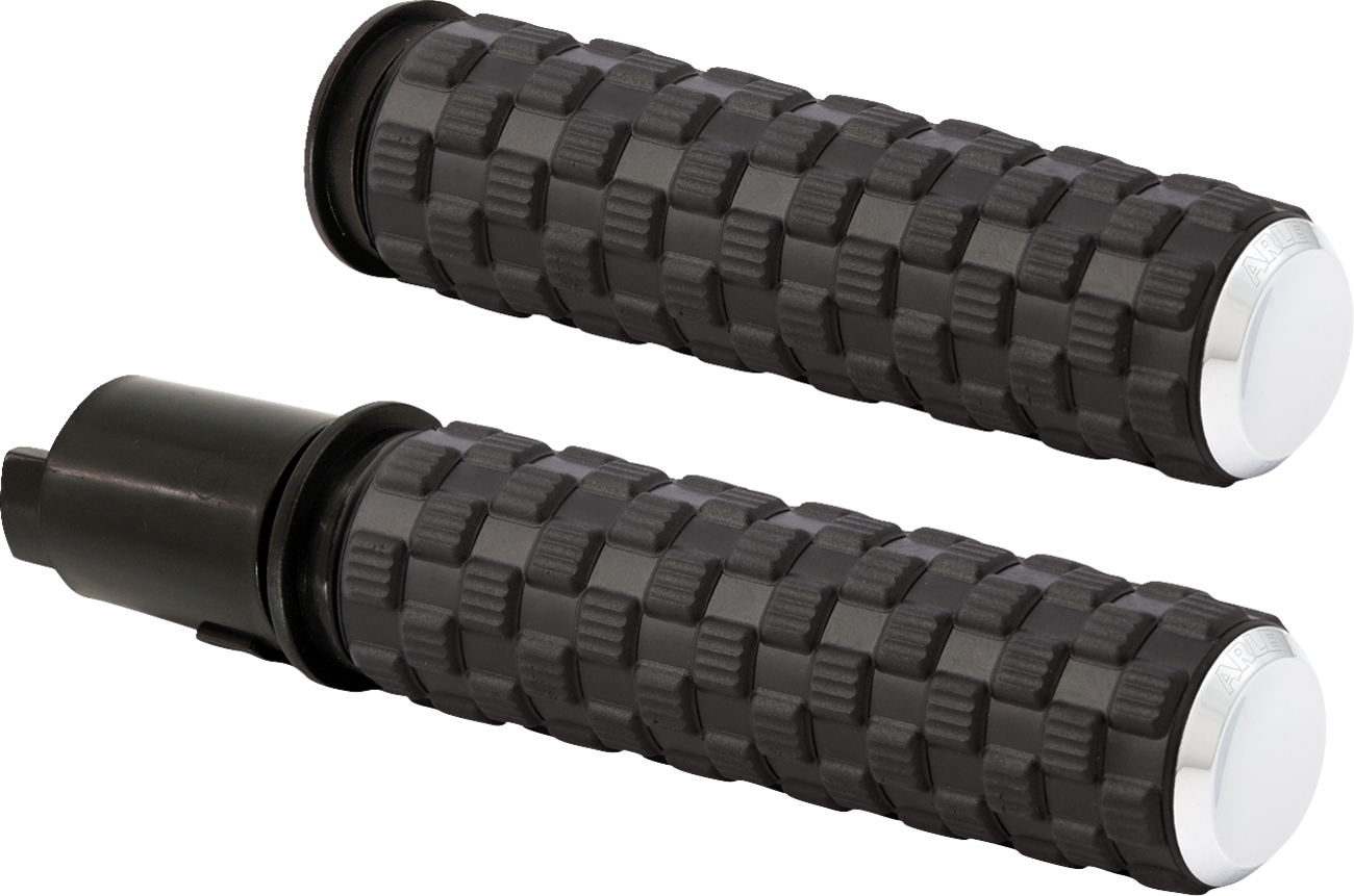 Arlen ness Air Trax Grips - TBW - Chrome Harley Davidson