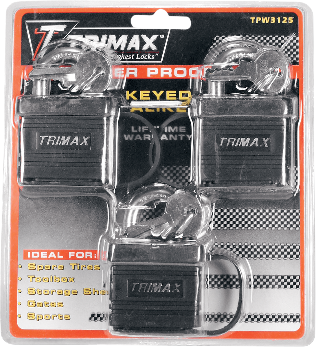 TRIMAX Weatherproof Padlock