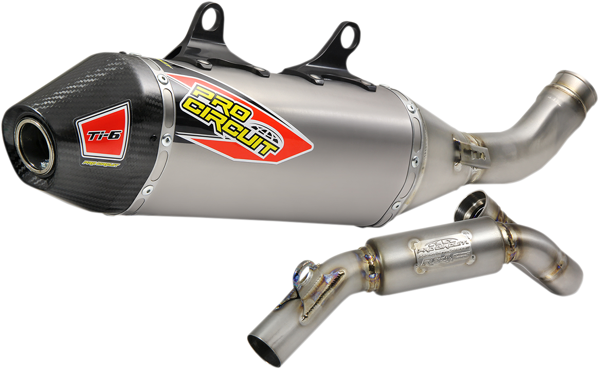 Pro Circuit Ti-6 Titanium Exhaust System KTM / Husqvarna / Gas Gas 450cc 2018-2023