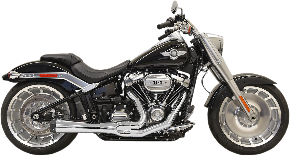 Bassani Road Rage 2-1 Exhaust 2018-2021 Harley Softail Fat Boy Breakout FLFB