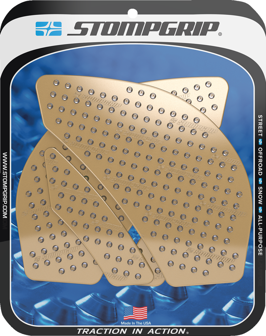 STOMPGRIP Volcano Profile Traction Pad Tank Grips