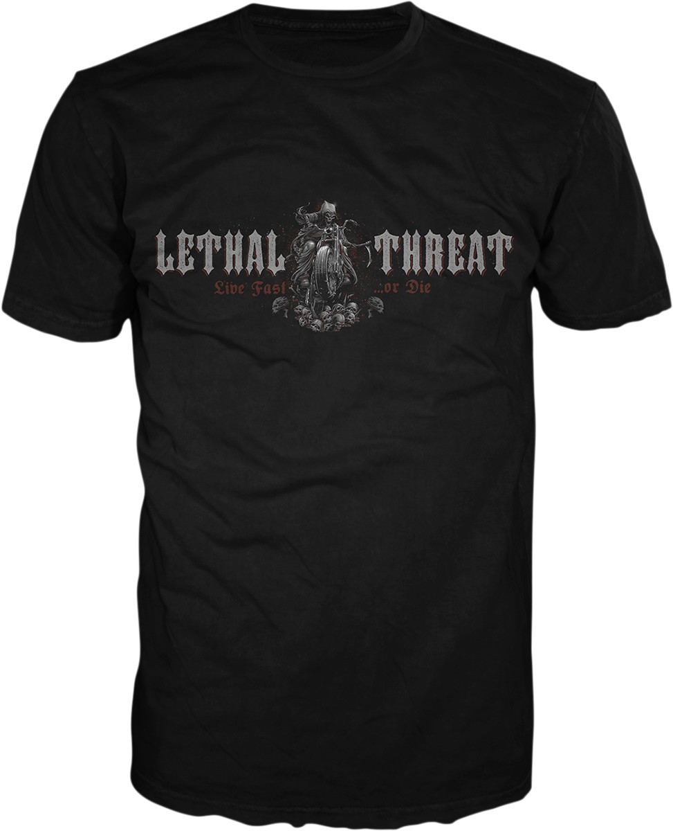LETHAL THREAT Live Fast or Die Reaper T-Shirt