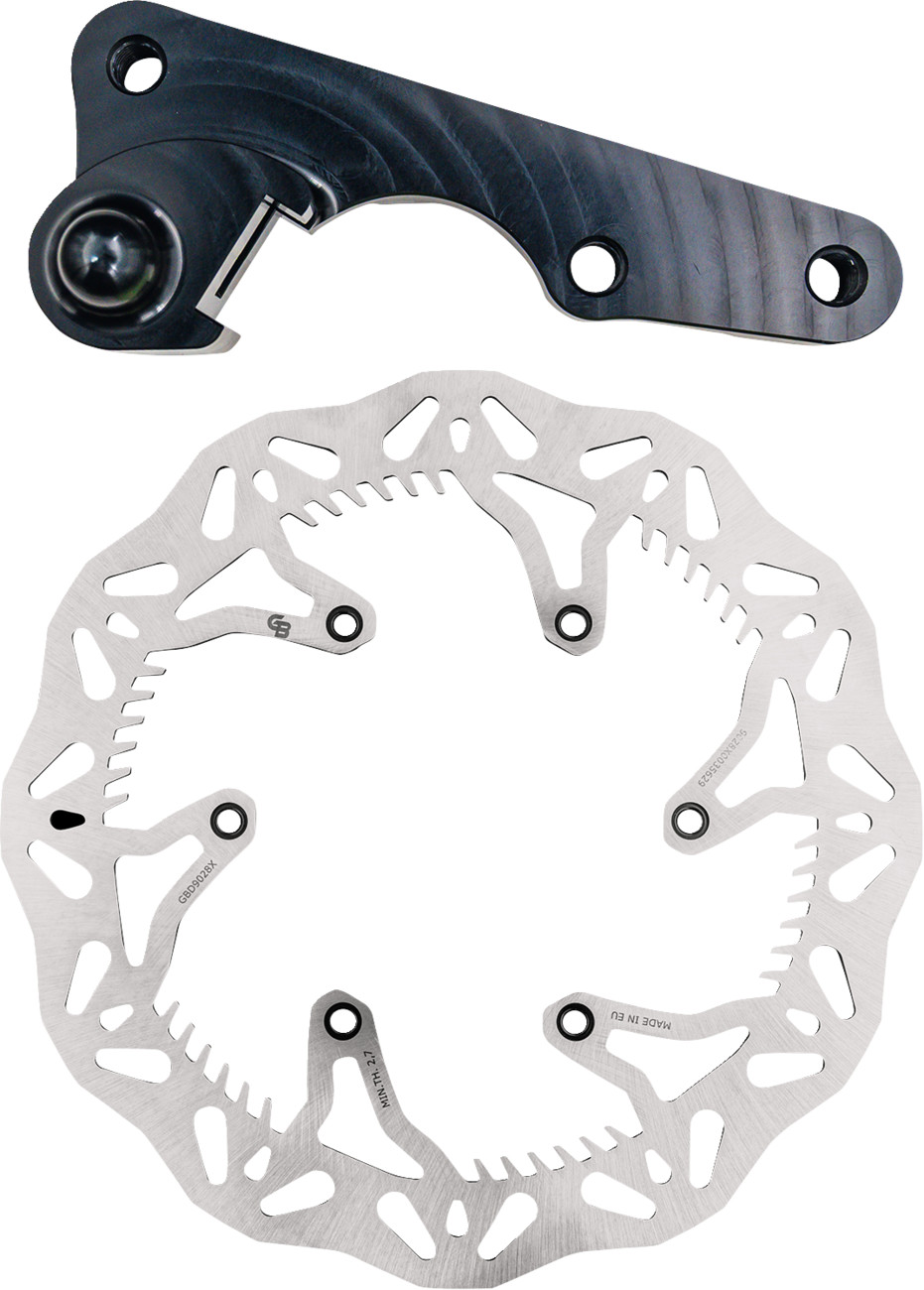 GBRAKES Wave® Brake Rotor Kit With Bracket