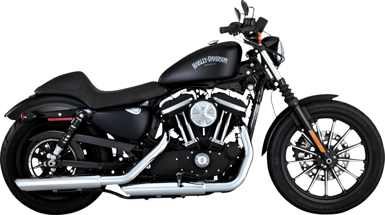 VANCE & HINES 3" Twin Slash Slip-On Mufflers