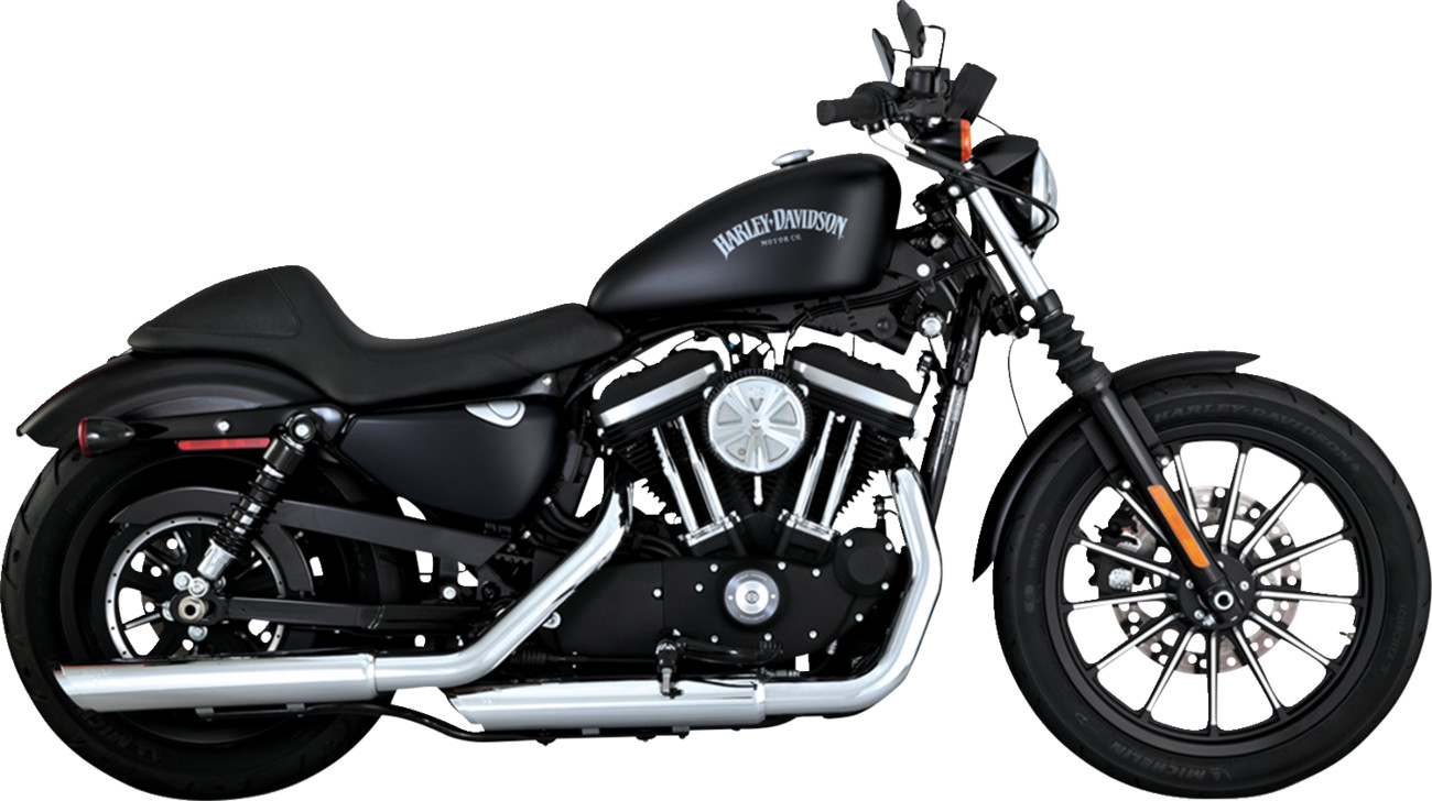VANCE & HINES 3" Twin Slash Slip-On Mufflers