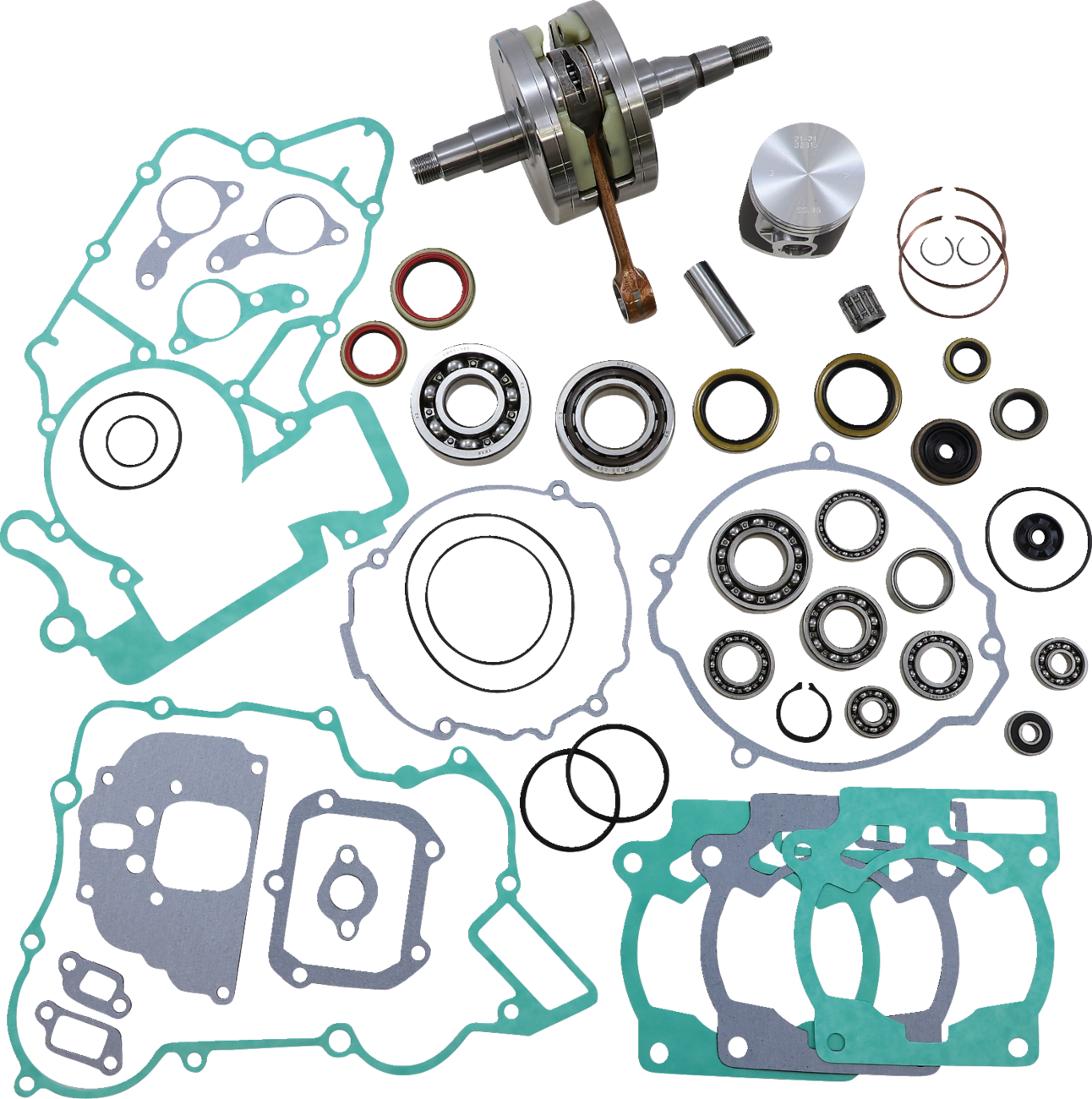 Vertex Complete Engine Rebuild Kit for 2-Stroke 2009-2013 KTM 150 SX / 2010-2014 KTM 150 XC / 2007-2008 KTM 144 SX