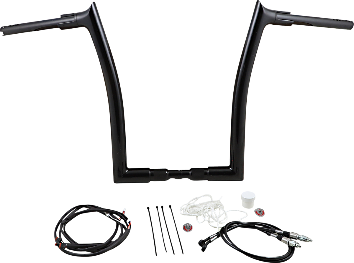 Fat Baggers Inc. 1 1/2" Pointed Top EZ Install Handlebar Kit For Harley Road King Special 2018-2020