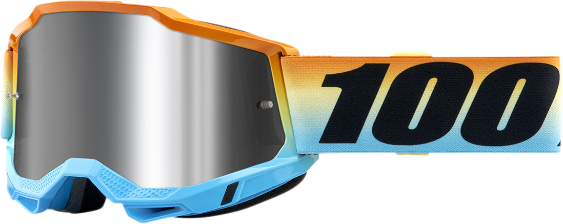 100% Accuri 2 Goggle - Sunset - Silver Flash Mirror Lens
