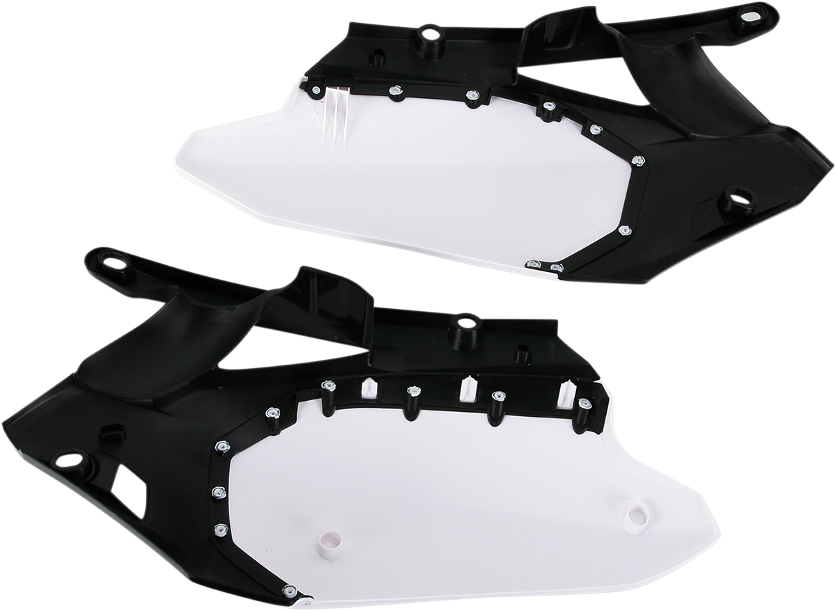 Acerbis Side Panels White Black 2171811035 2010-2013 Yamaha YZ450F