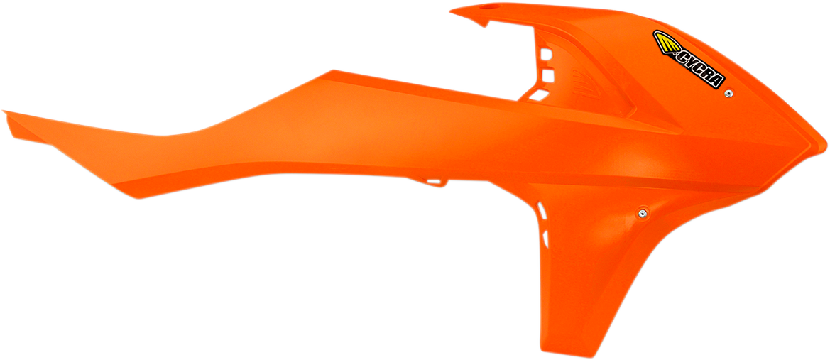 Cycra PowerFlow Shrouds - Fluorescent Orange KTM