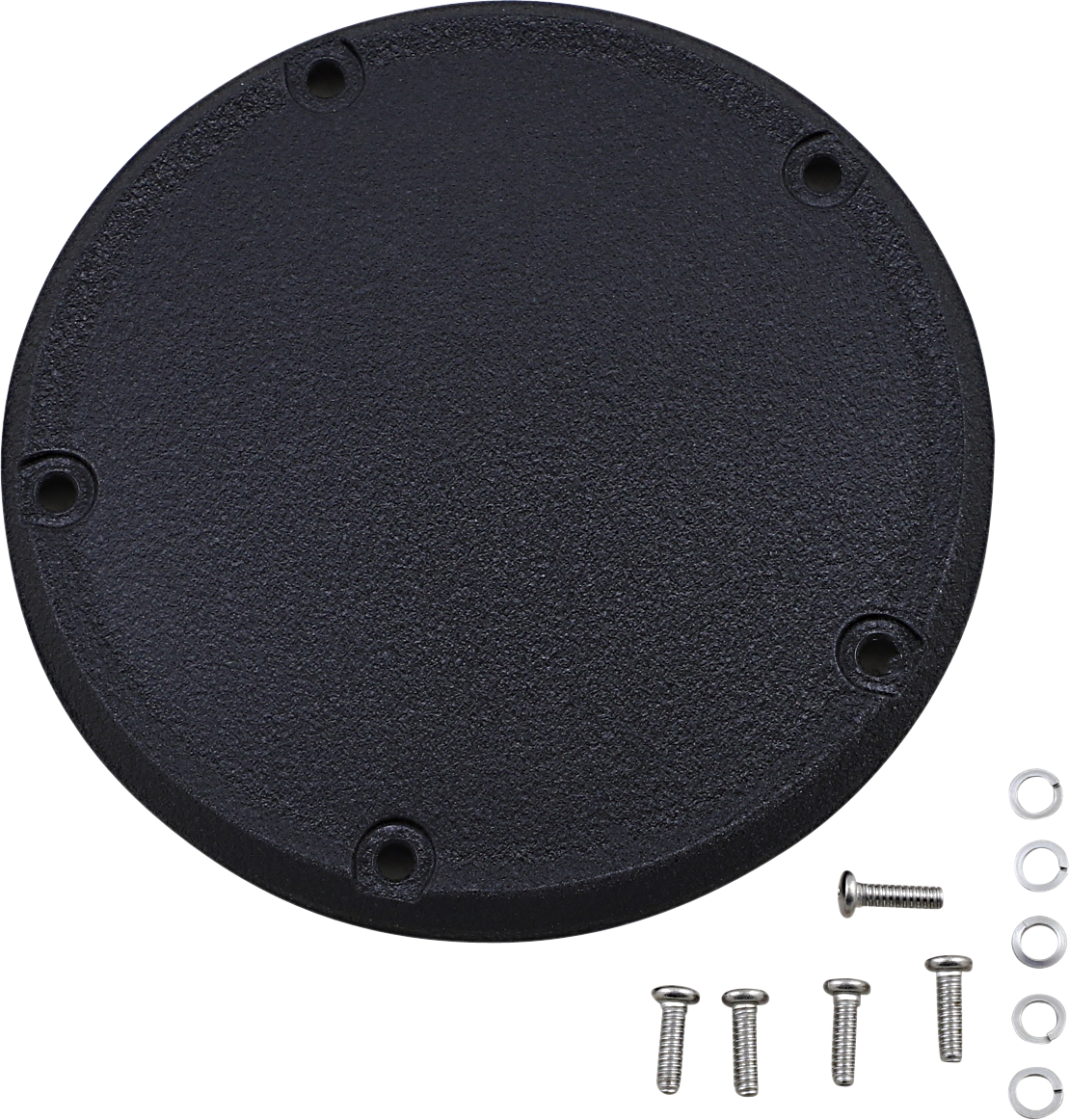 Drag specialties Derby Cover - Wrinkle Black - Softail Harley Davidson
