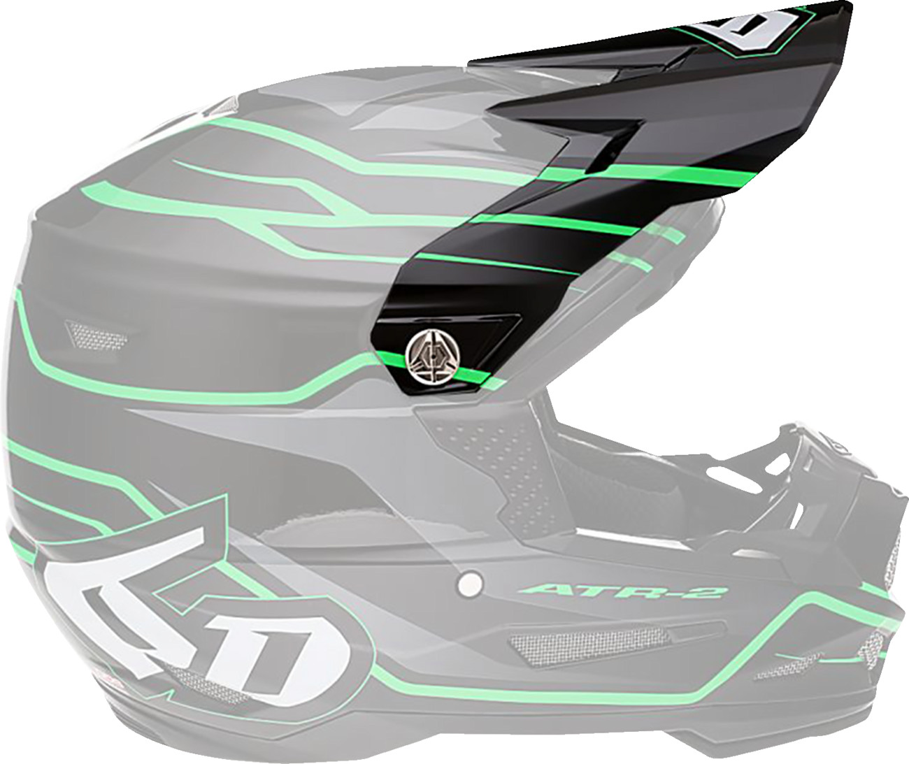 6D ATR-2 Helmet Visor — Phase