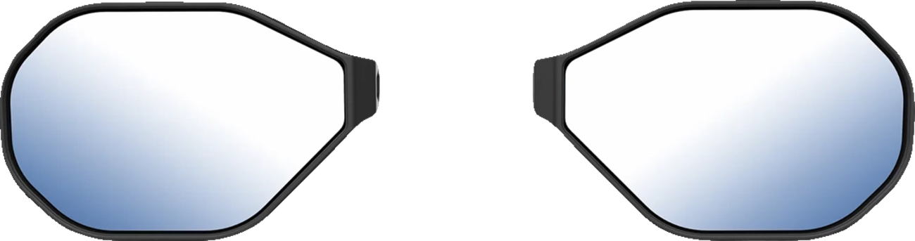 Ram mounts Tough-Mirror™ - Side View - Oval - Black - Left/Right