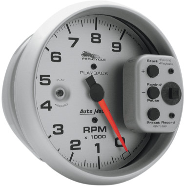 9K RPM PLAYBACK TACH SLVR