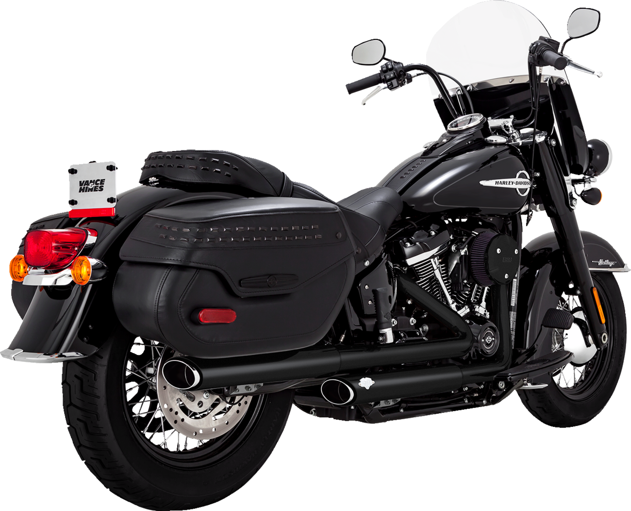VANCE &amp; HINES Twin Slash Slip-On Mufflers