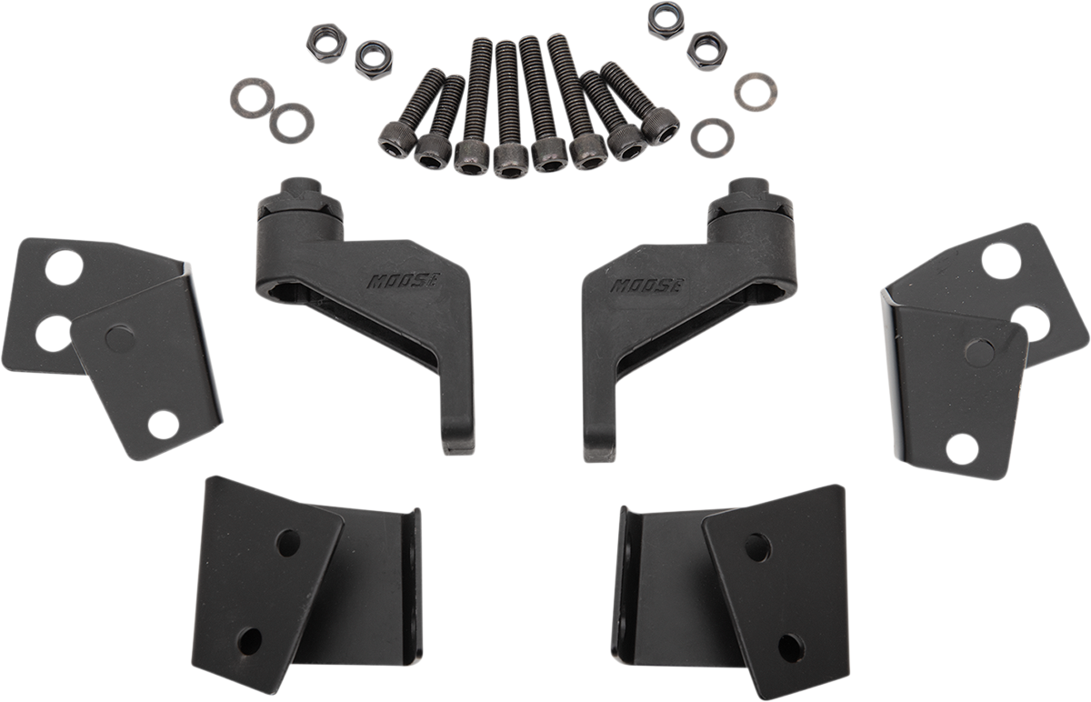 MOOSE OFFROAD Side Mirror Adapter with Flat Mountable Option for Polaris Pro-Fit Roll Cages