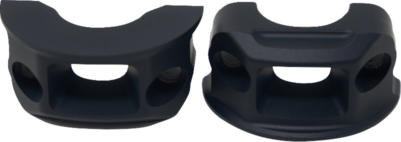 Kodlin usa Perch Clamps - Brake/Clutch - Black Harley Davidson