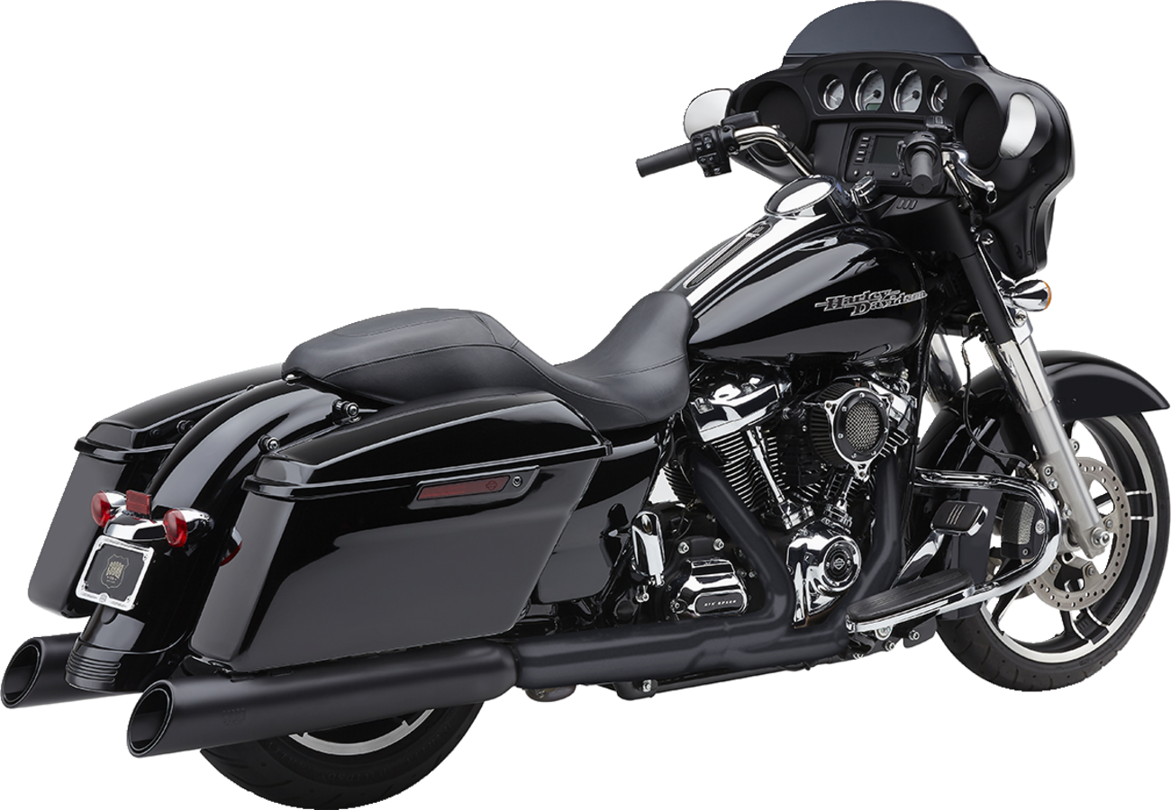 Cobra 4.5" Gen2 NH Upper Cut Slip-On Mufflers for Harley Touring 2017-2025