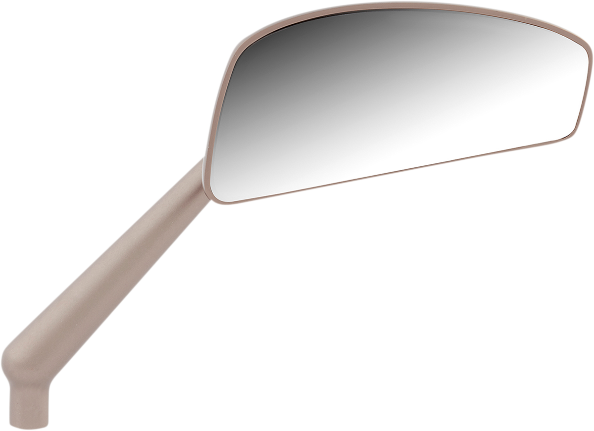 Arlen ness Mirror - Tearchop - Side View - Teardrop - Titanium - Right