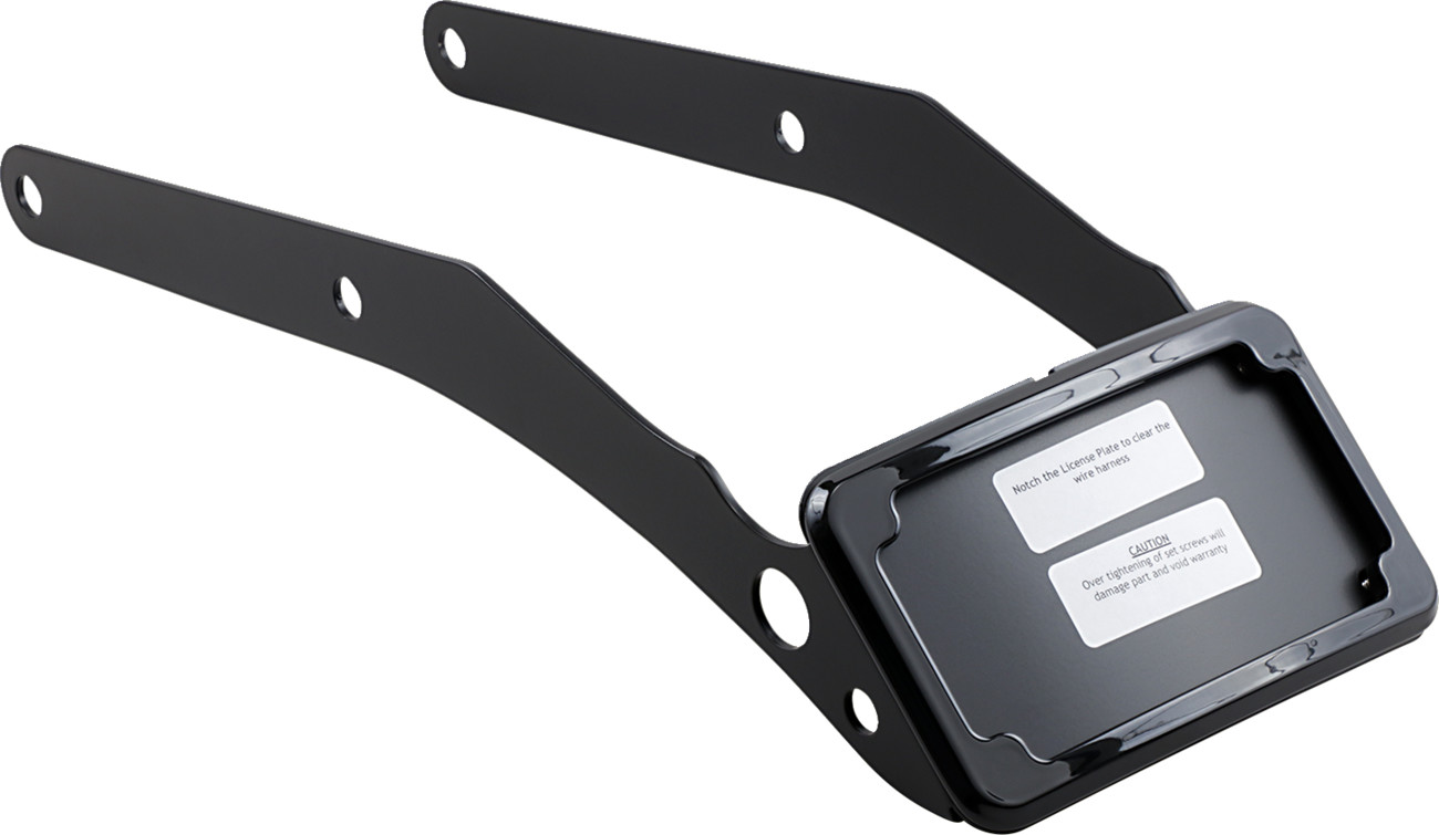 CYCLE VISIONS Curved License Mount with Frame