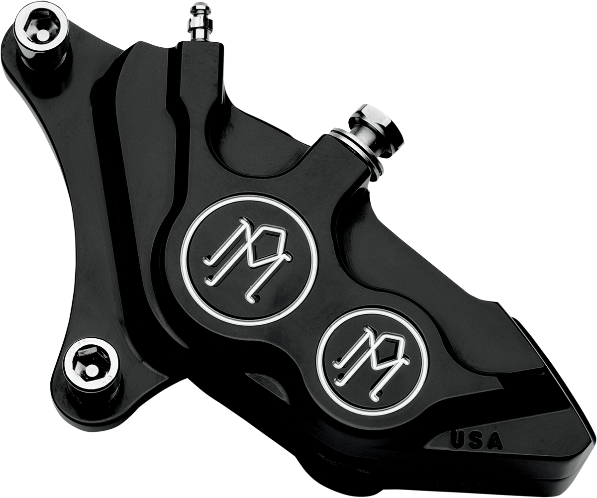 Performance Machine Four-Piston Differential-Bore Front Calipers For Harley 2000-2017