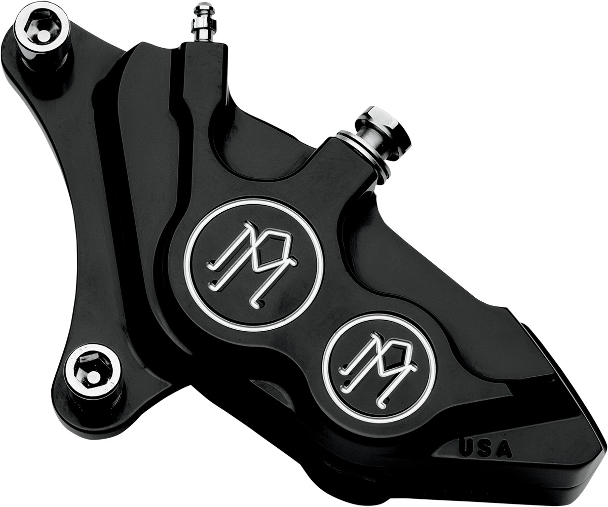 Performance Machine Four-Piston Differential-Bore Front Calipers For Harley 2000-2017