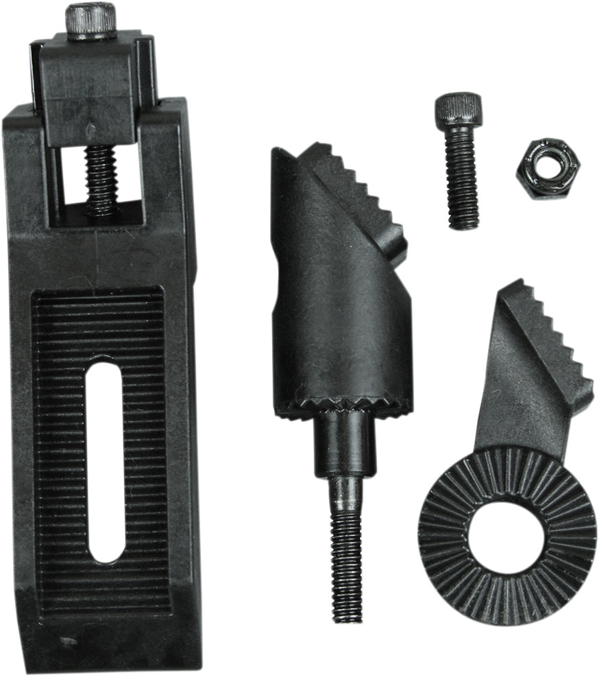 Atv-tek Adapter - Mirror/Rear View - Sun Visor/Roll Cage - Black