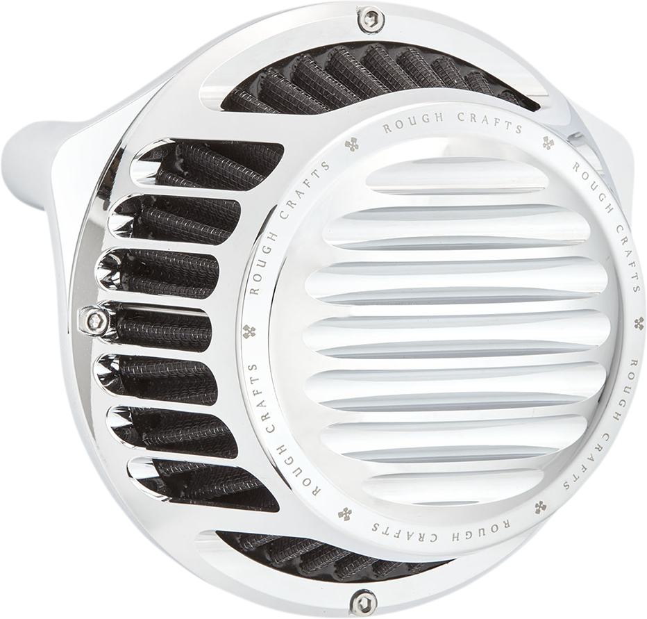 Rough crafts Round Air Cleaner - Chrome Harley Davidson