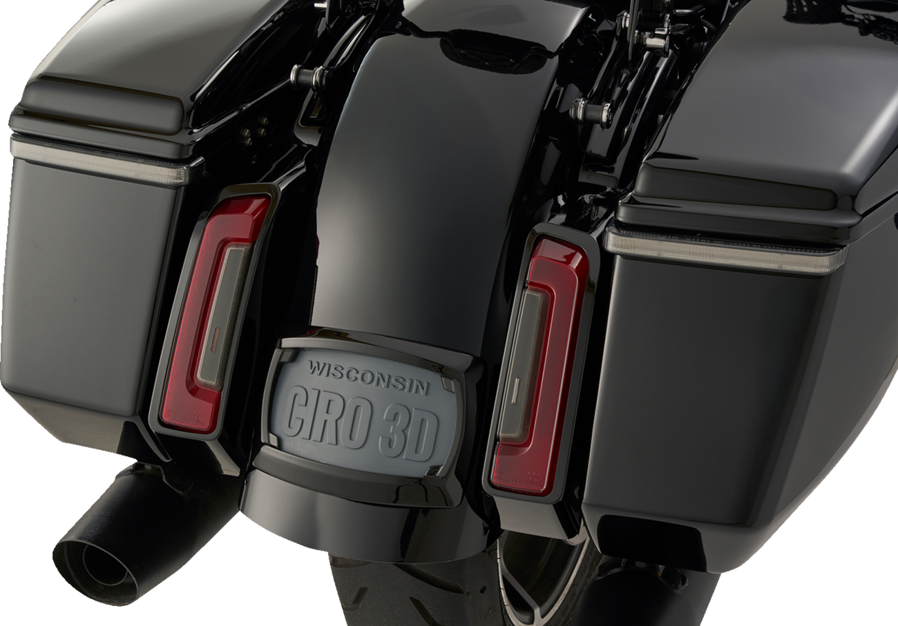 Ciro Lightstrike Saddlebag Blades Turn / Brake Lights For Harley Touring 2023-2026