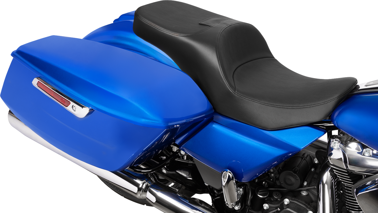 Drag specialties seats Freedom Seat - Black - Vinyl - Smooth - FLT/FLH '23-'25 Harley Davidson