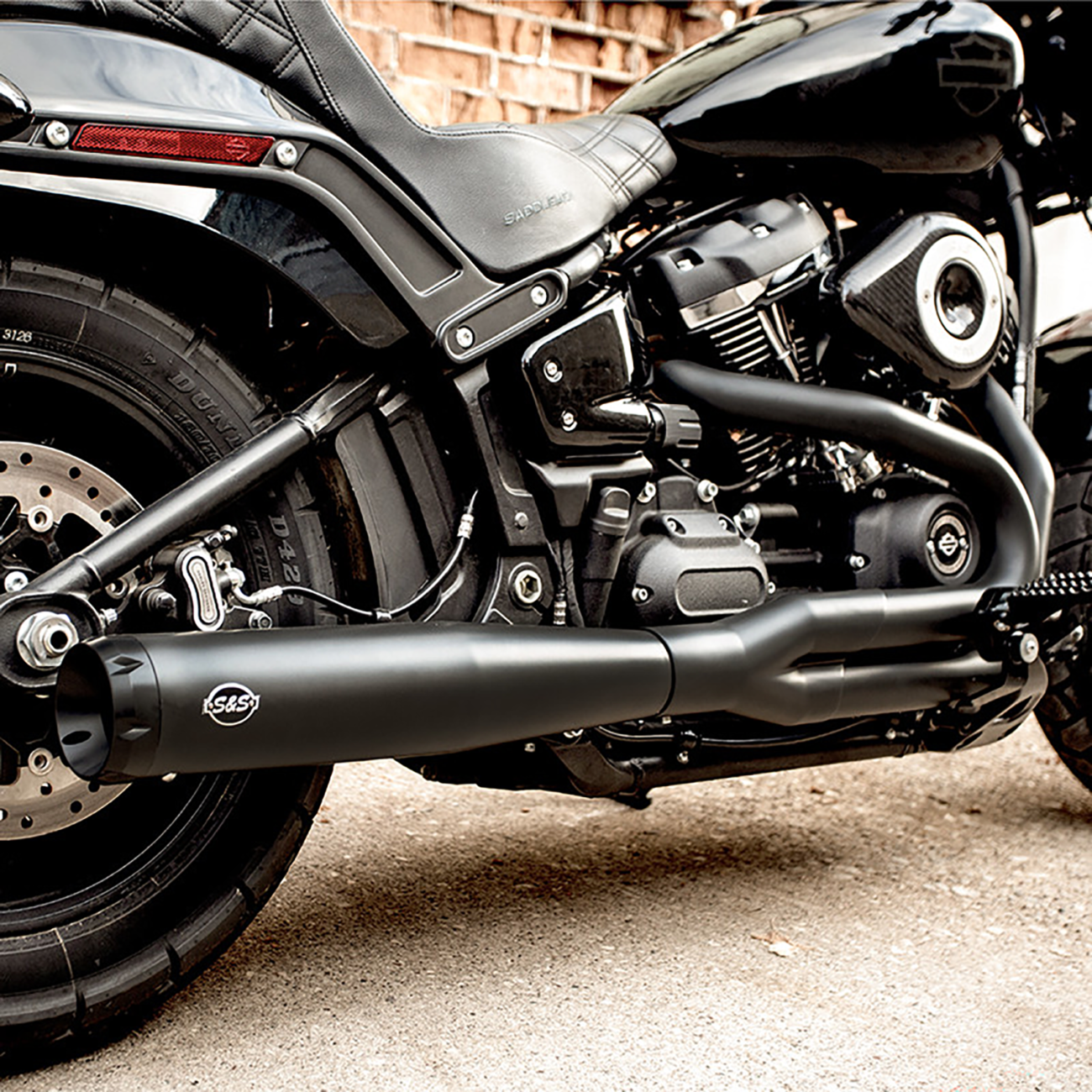 S&S CYCLE 2-into-1 Super Street Exhaust System