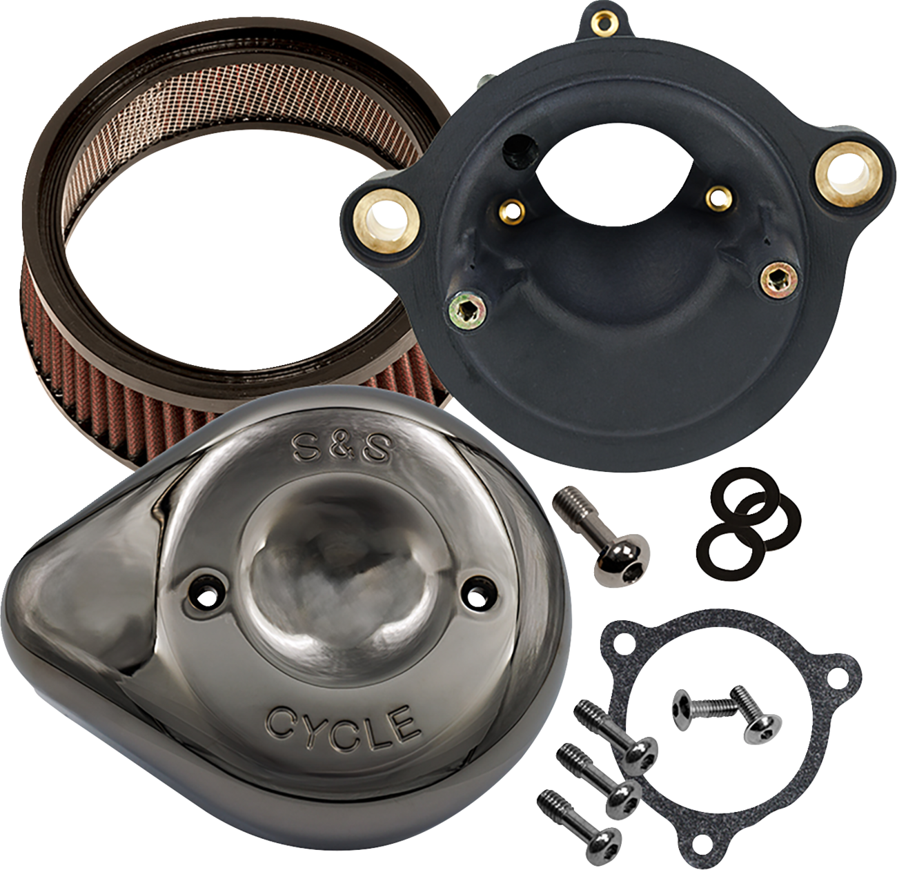 S&S CYCLE Stealth Air Cleaner Kit