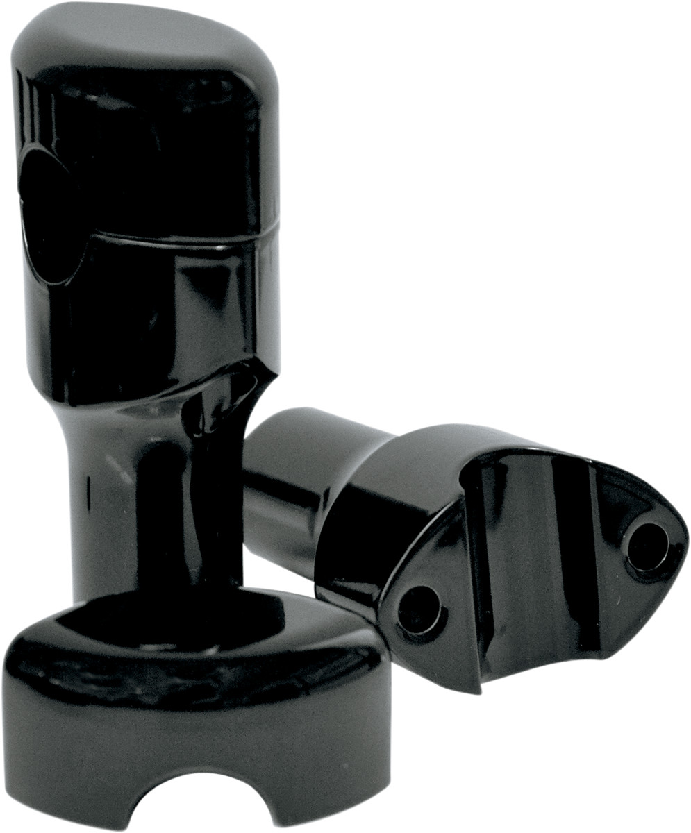 LA Choppers Smooth Handlebar Risers For Harley With 1" Bars