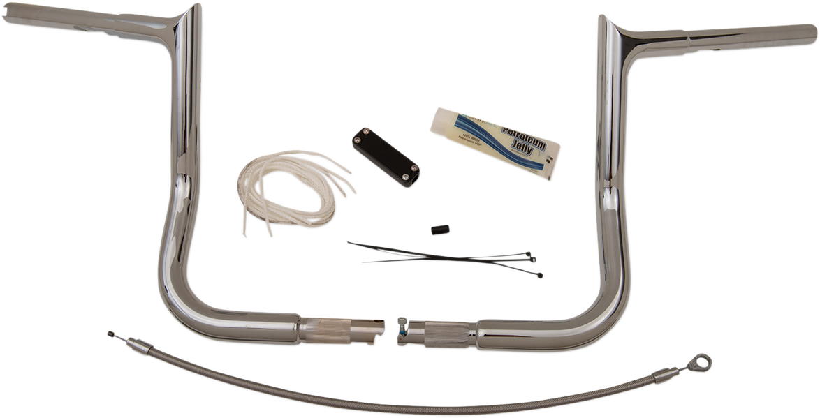 Fat Baggers Inc. 1 1/4" Pointed Top EZ Install Handlebar Kit For Harley Touring 2008-2013