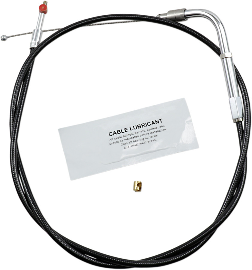 BARNETT Black Vinyl Throttle/Idle Cable